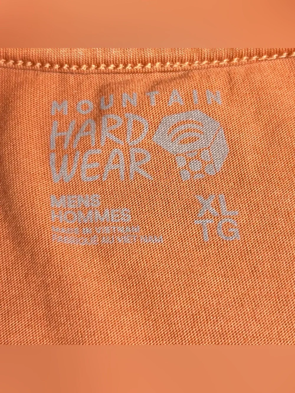 Mountain HardWear Men’s Size XL Orange T-Shirt - Picture 2 of 5